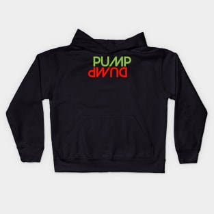 Pump Dump Crypto Term Kids Hoodie